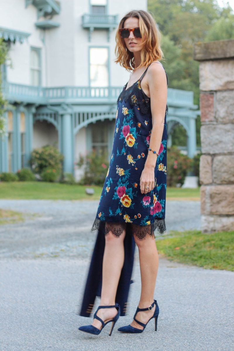 FLORAL MIDI DRESS