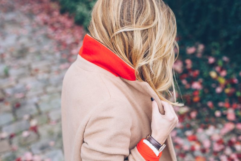 CAMEL COAT AND OVER THE KNEE BOOTS