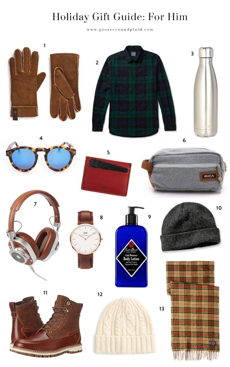 GIFT GUIDE FOR HIM + A GIVEAWAY
