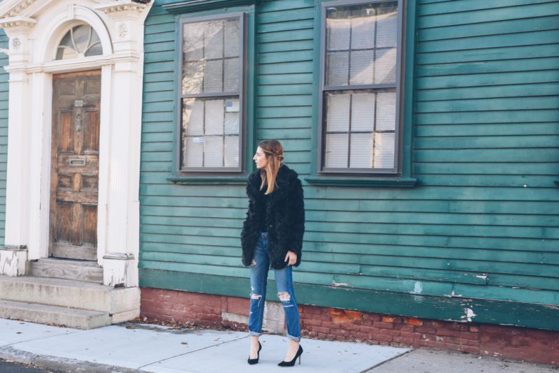 FAUX FUR AND VELVET