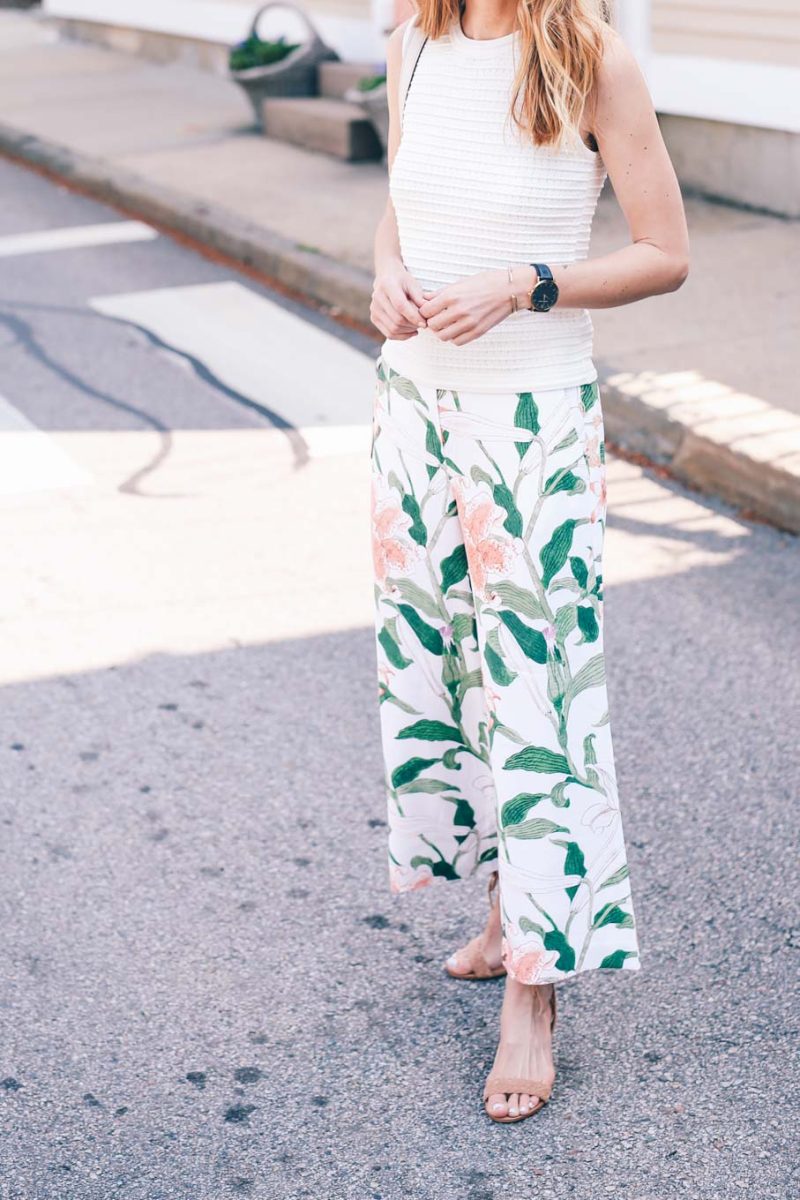 The Dress Alternative: Floral Pants
