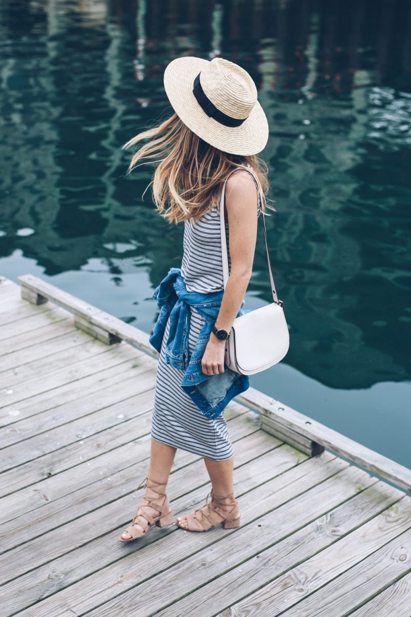 Summer Essentials: Striped Midi Dress