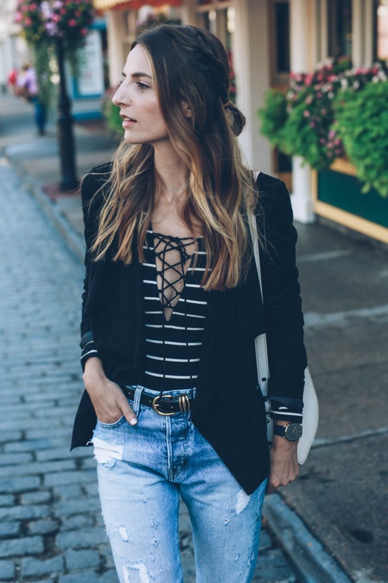 Styling a Suede Jacket for Fall