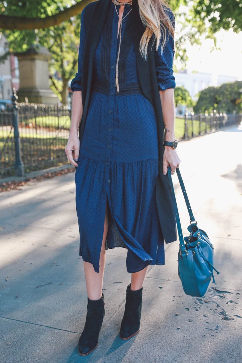 Yes You Can Wear Navy and Black Together