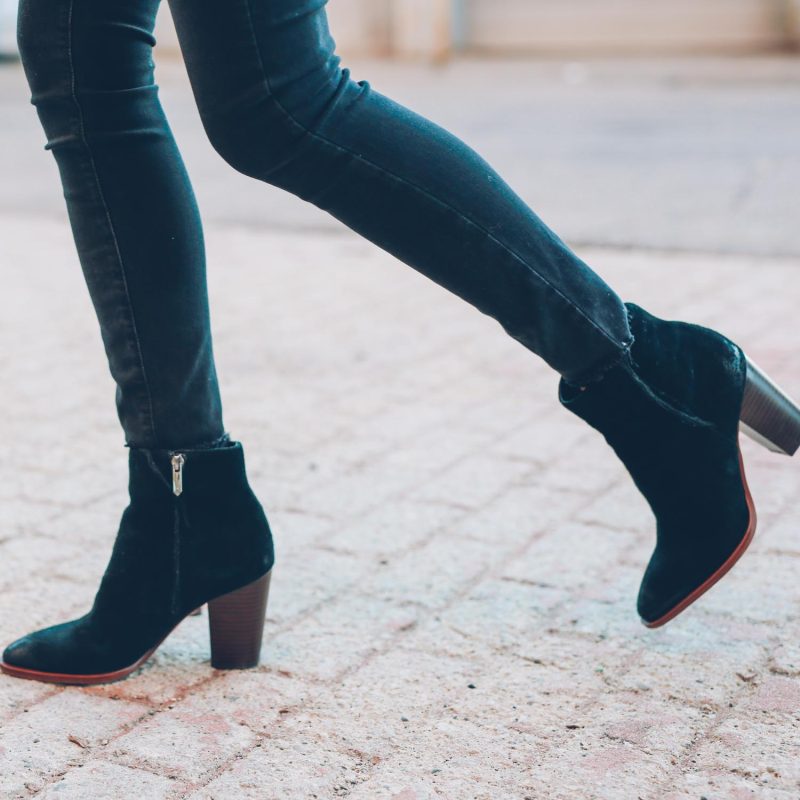 Black Suede Boots