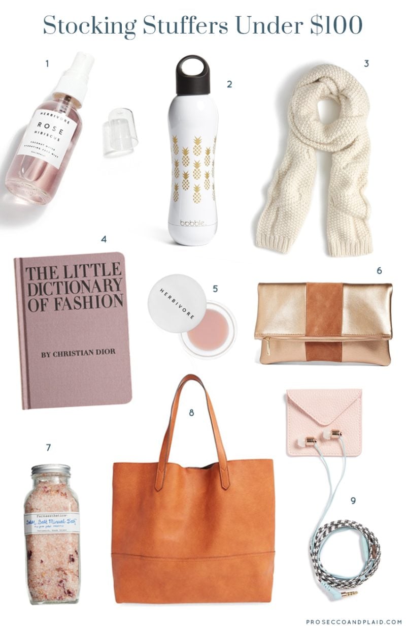 Gift Guide: Stocking Stuffers + Gifts Under $100