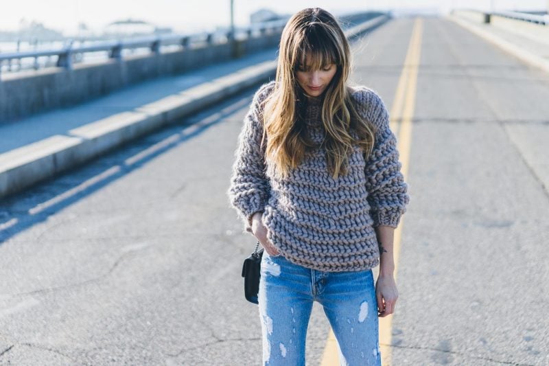 Chunky Knit and My Favorite Jeans