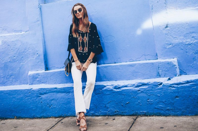 Making the Case for White Jeans