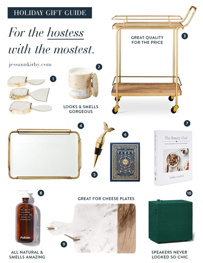 Holiday Gift Guide for the Hostess