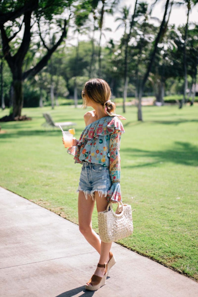 Dressing Up Denim Shorts for Spring (and Summer)