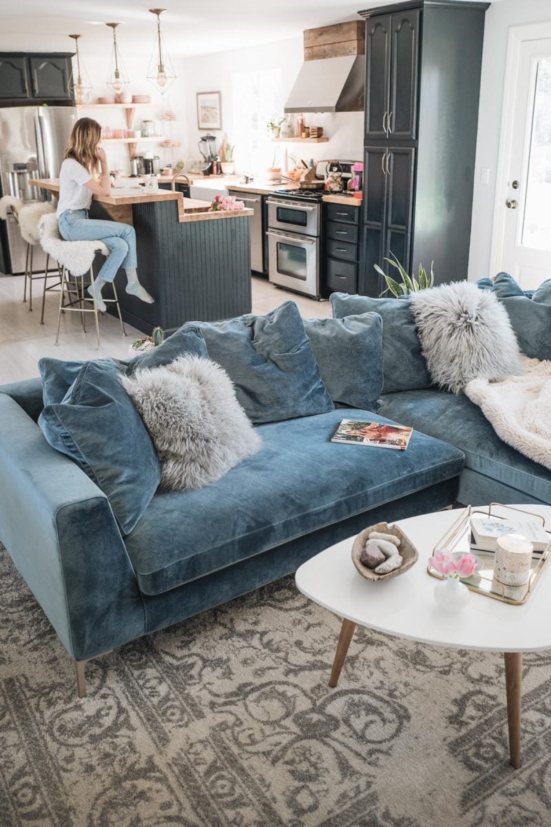 Living Room Reveal + Rove Concepts Hugo Sectional Review