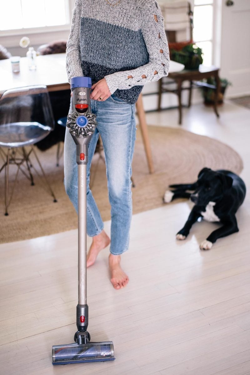 The Dyson Cordless v8 Animal Vacuum is a Game Changer