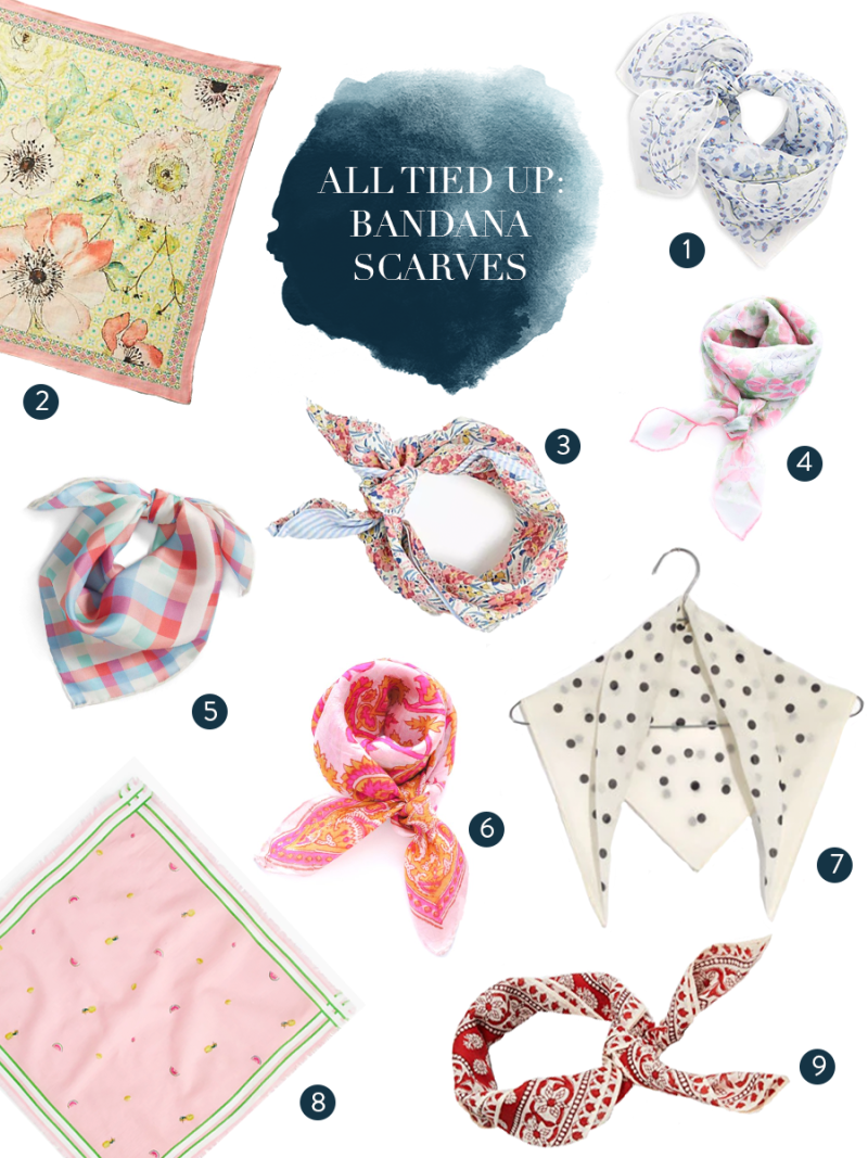Accessory of the Moment: Bandana Scarves