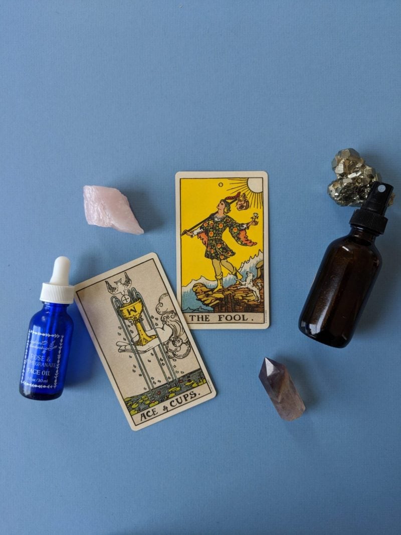 Using Tarot to Meditate with Spring Tide