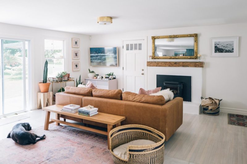 Living Room Makeover and the Article Sven Sectional