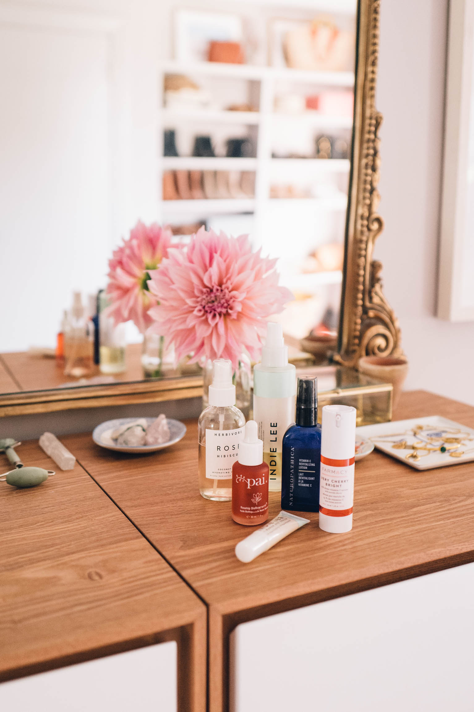 Jess Ann Kirby shares her clean beauty routine during pregnancy.